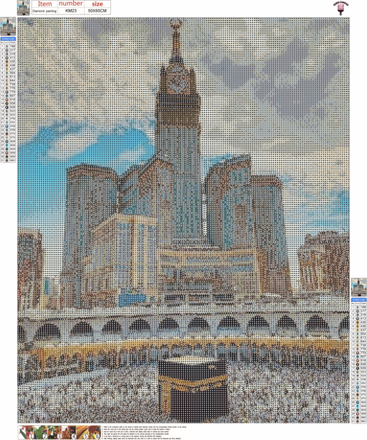 مجموعة أدوات رسم جوهرة الكعبة