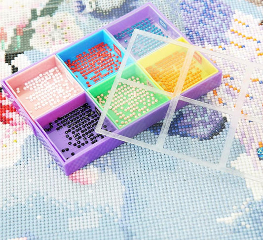 6-in-1 Diamond Painting Tray